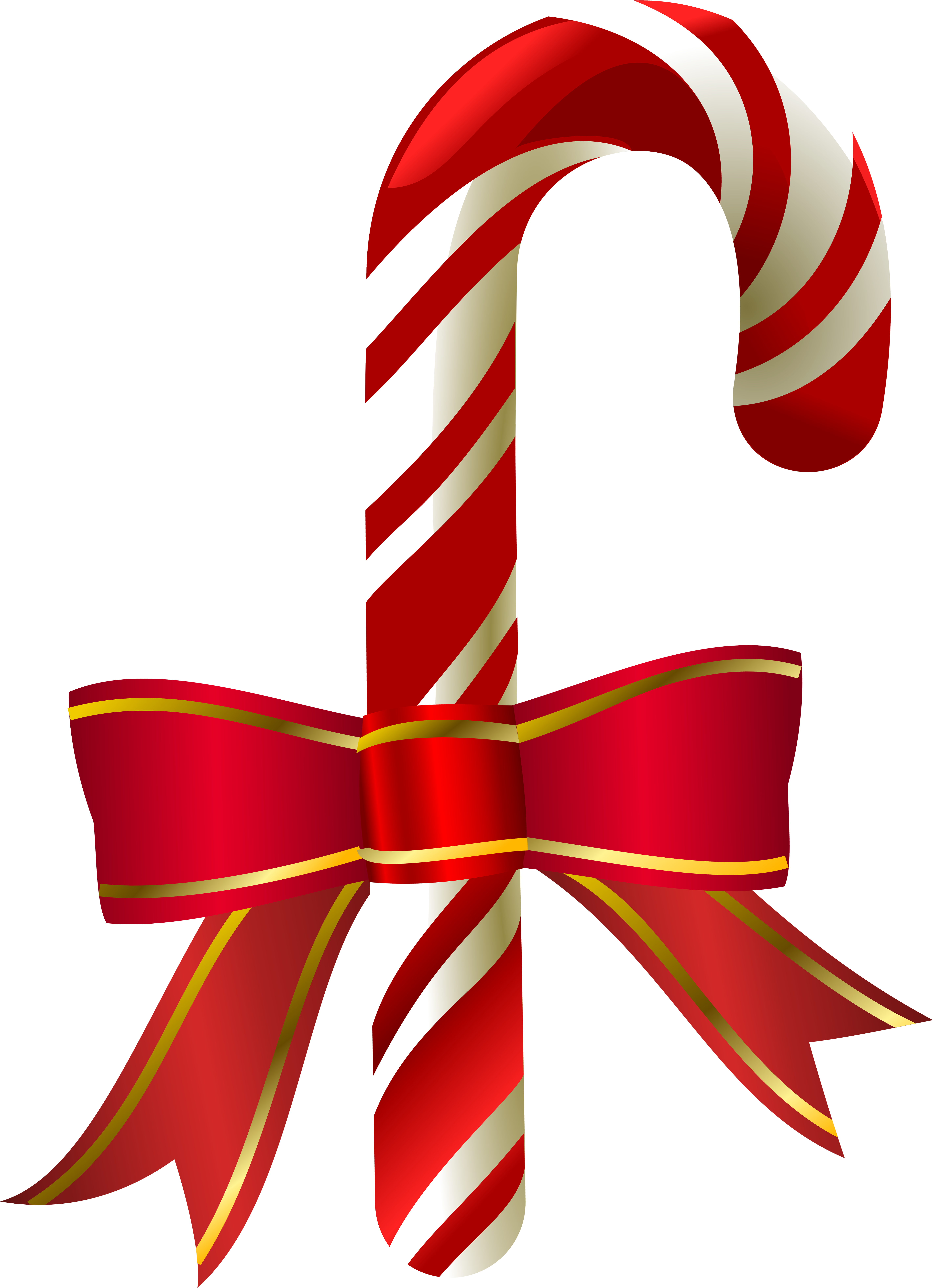 Candy Cane Christmas Clip Art - Christmas Candy Cane Transparent - Png Download (5767x8000), Png Download