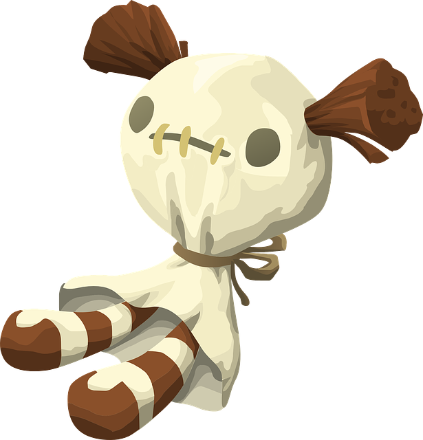 Doll Clipart Creepy Doll - Scary Doll Png Transparent Png (615x640), Png Download