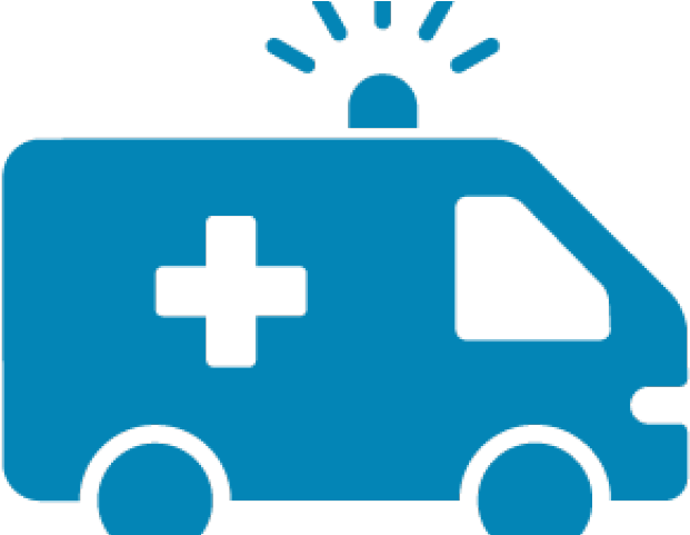 Emergency Images - Ambulance Clipart Silhouette - Png Download (640x480), Png Download