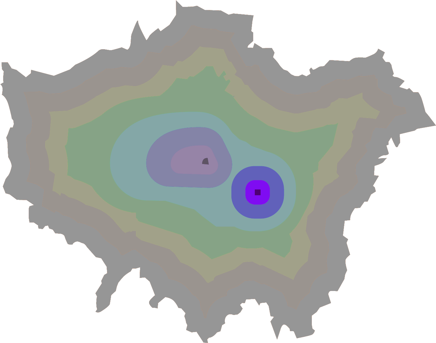 High Resolution London Map Vector Clipart (1401x1405), Png Download