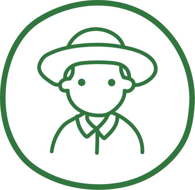 Clipart Farmer Icon Png Transparent Png (669x653), Png Download