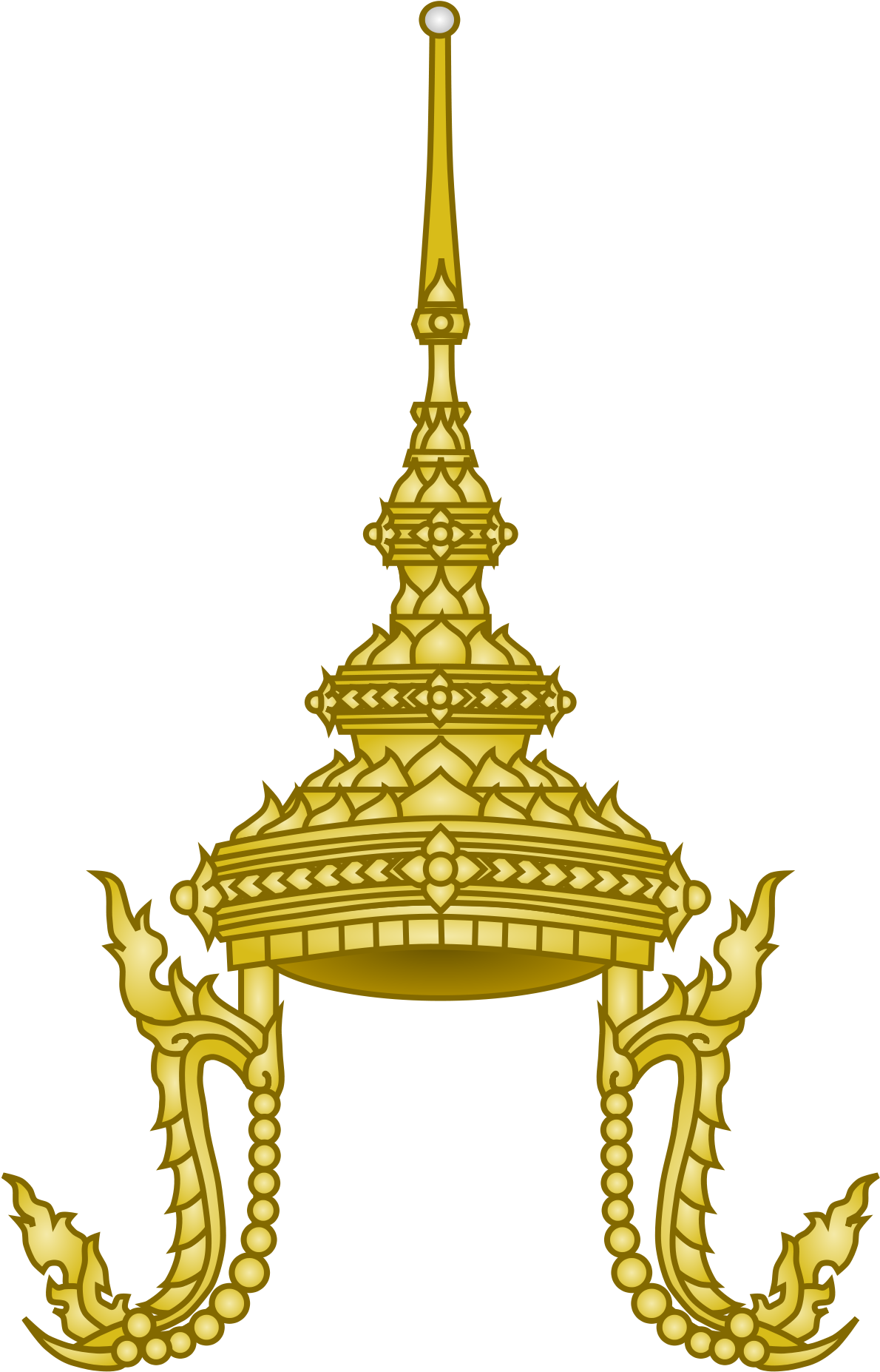 Thailand Crown Clipart (1200x1875), Png Download
