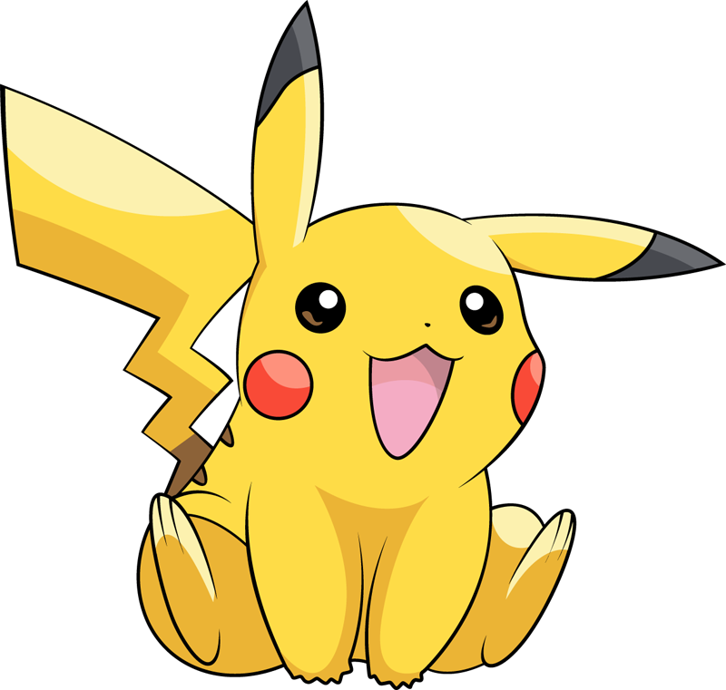 Transparent Pokeman Clipart - Pikachu Happy - Png Download - Full Size Clipart (#5659198