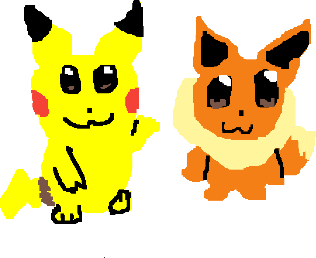 Let"s Go Pikachu, And Let"s Go Eevee, - Cartoon Clipart (1081x881), Png Download