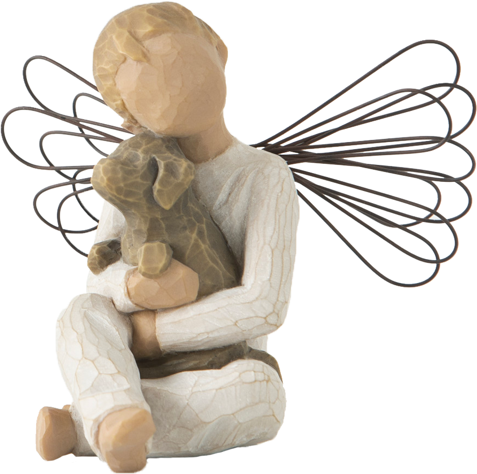 Angel Of Comfort - Willow Tree Engel Komfort Clipart (938x931), Png Download