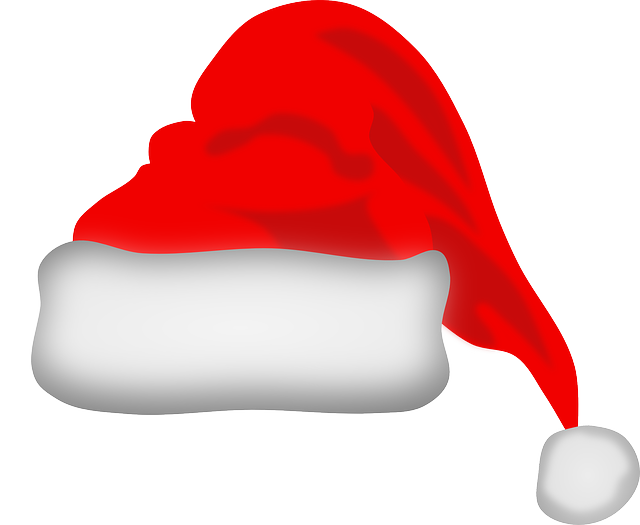 Santas Hat, Christmas, Claus, Santa, Xmas, Hat, Red - Christmas Clip Art - Png Download (640x525), Png Download