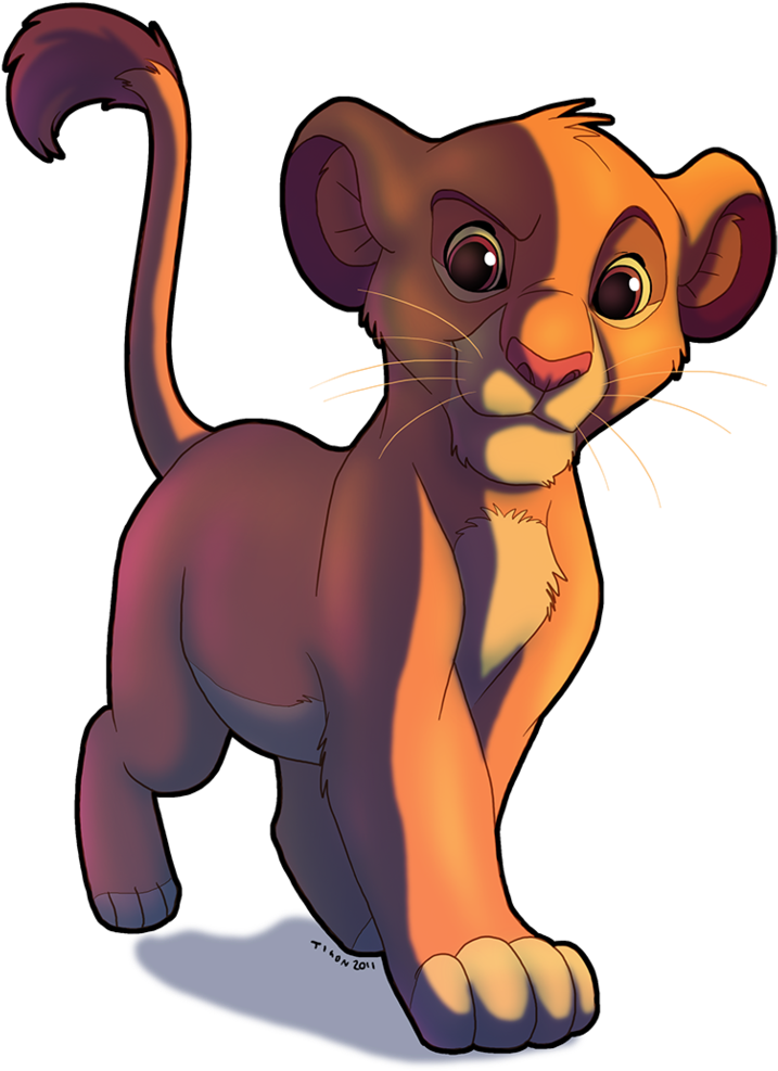 Paw Clipart Simba - سيمبا - Png Download (717x987), Png Download
