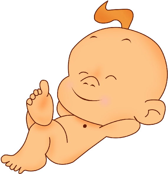 Cartoon Baby Dreaming Clip Arts - Baby Cartoon Transparent Background - Png Download (600x600), Png Download