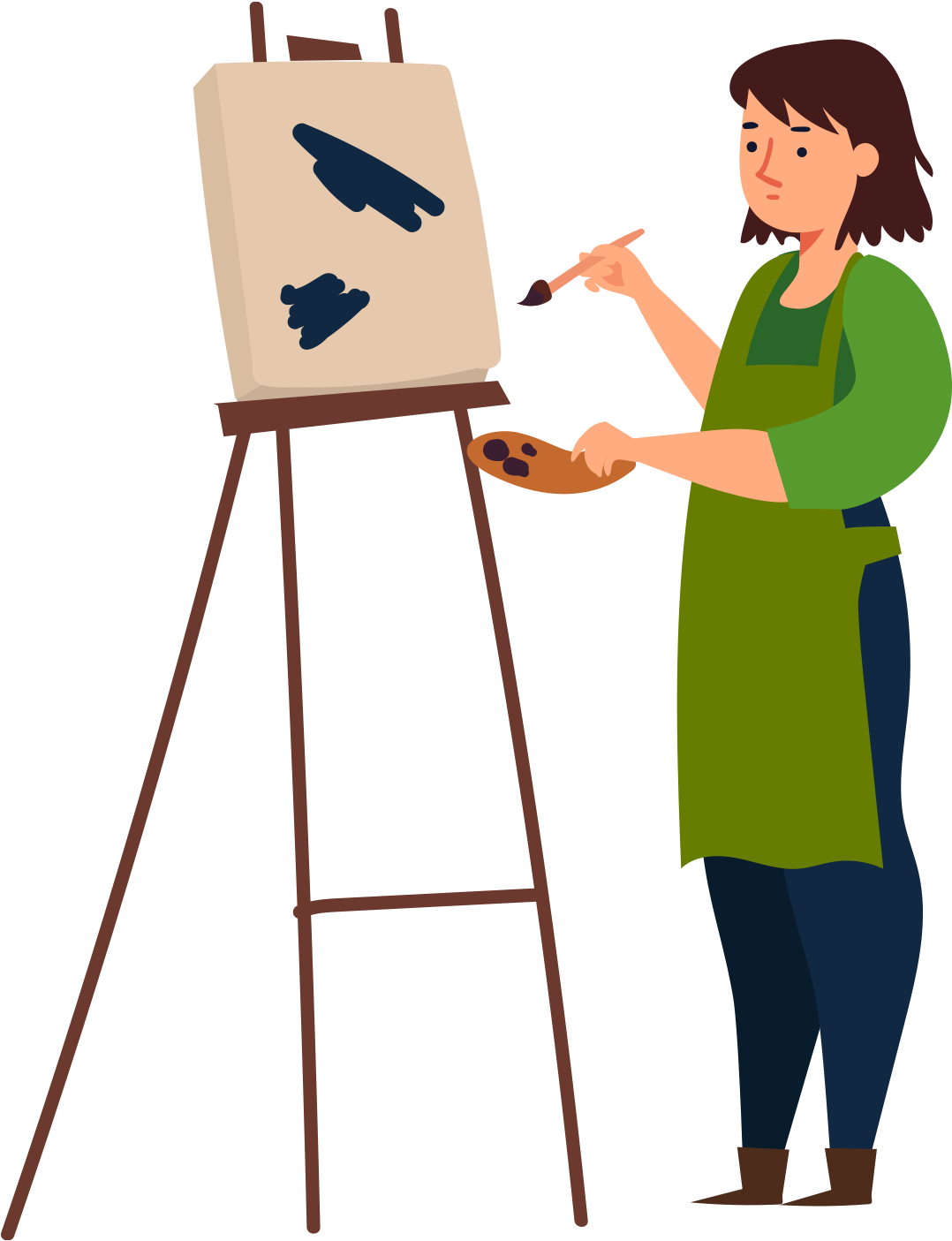 Cartoon Clipart (1300x1464), Png Download