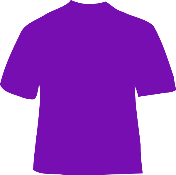 Free Purple Shirt Cliparts, Download Free Clip Art, - Purple Shirt Clipart - Png Download (600x594), Png Download