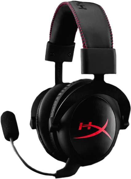 Hyperx Cloud Ii Gaming Headset Png Clipart - Hyperx Cloud Core Mic Transparent Png (820x620), Png Download