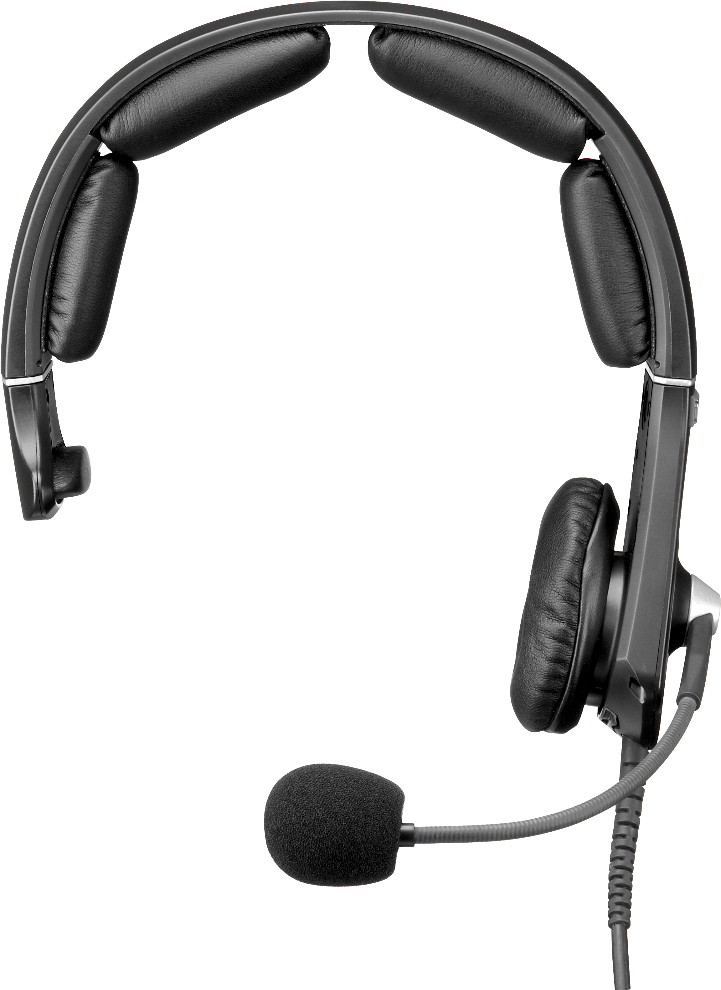 Headphone Transparent Mic - Headphones With Mic Png Clipart (3164x3164), Png Download
