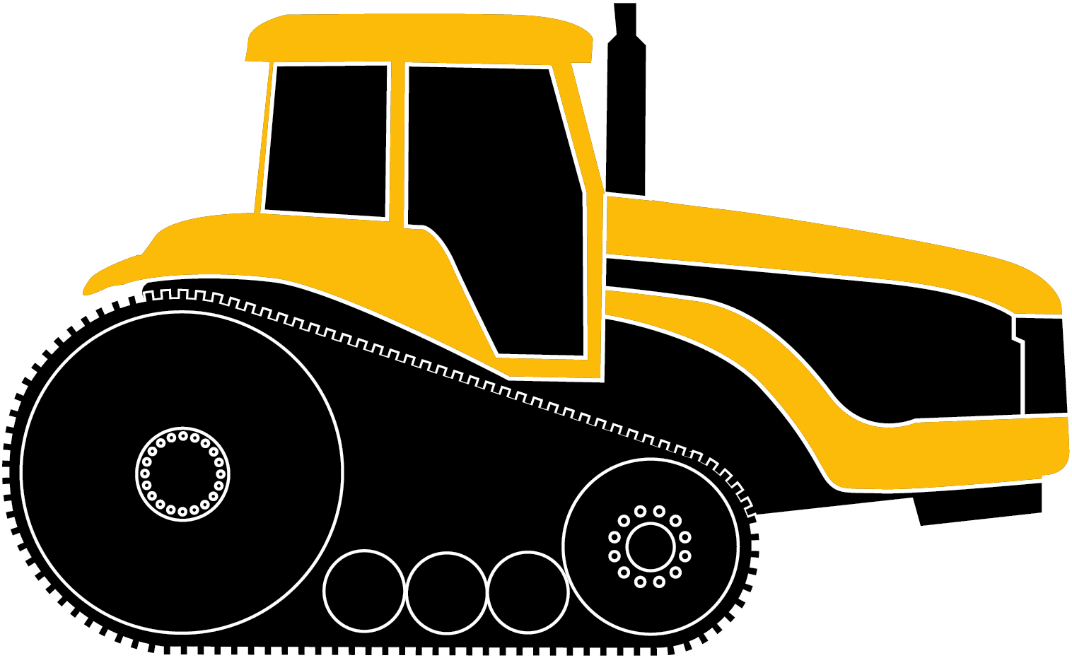 Traxxis - Challenger 35/45/55 - Bulldozer Clipart (1516x931), Png Download