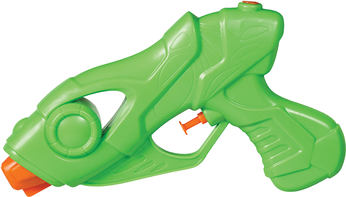 Water Gun Plastic - Water Gun Clipart (750x750), Png Download