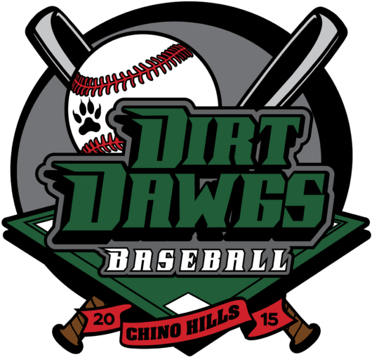 Diamond Dawgs Baseball Clipart Jpg Black And White - Chino Hills Dirt Dawgs Pin - Png Download (599x599), Png Download
