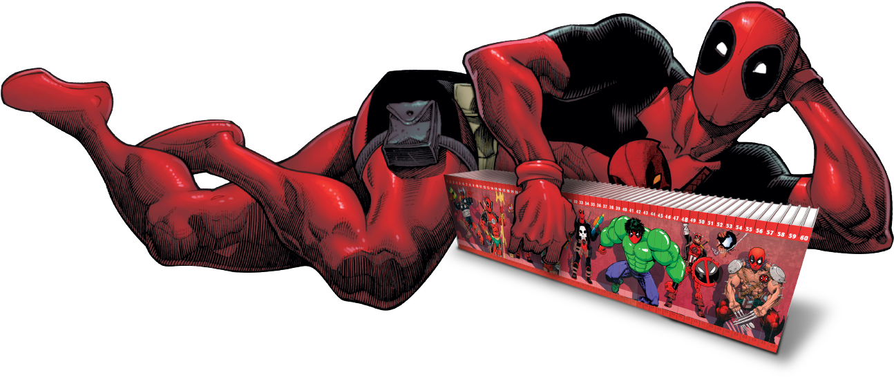 Deadpool - Deadpool All Killer No Filler Collection Clipart (1300x560), Png Download