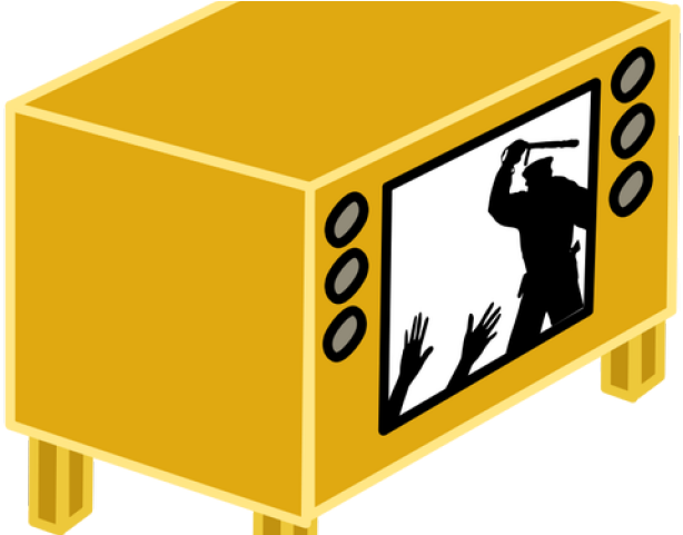 Criminal Clipart Crime Violence - Social Cognitive Theory And Tv - Png Download (640x480), Png Download