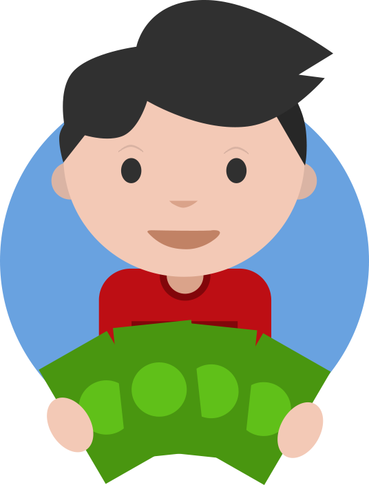 Intelligent Clipart Responsible Kid - Cartoon - Png Download (536x704), Png Download