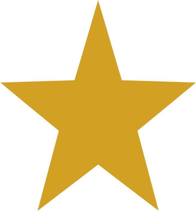 Gold Star Clipart Png Transparent Png (553x604), Png Download