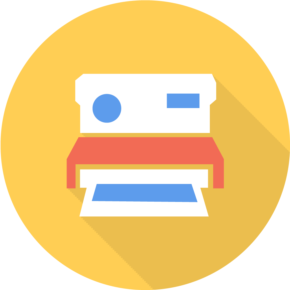 폴라로이드 아이콘 Clipart (1024x1024), Png Download