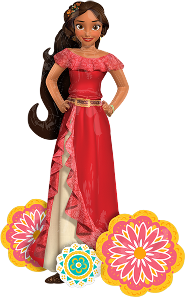Balloon Children"s Party Birthday Minnie Mouse - Elena Of Avalor Clip Art - Png Download (600x600), Png Download