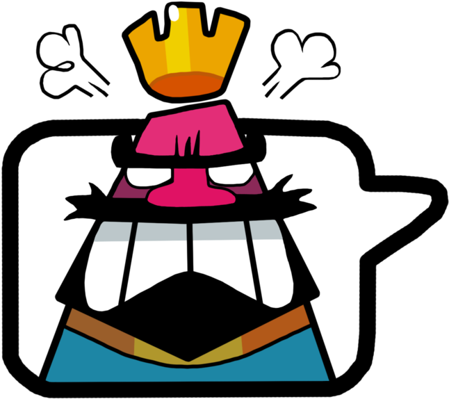Gems Clash Artwork Anger Headgear Royale - Clash Royale Angry Emote Clipart (800x800), Png Download