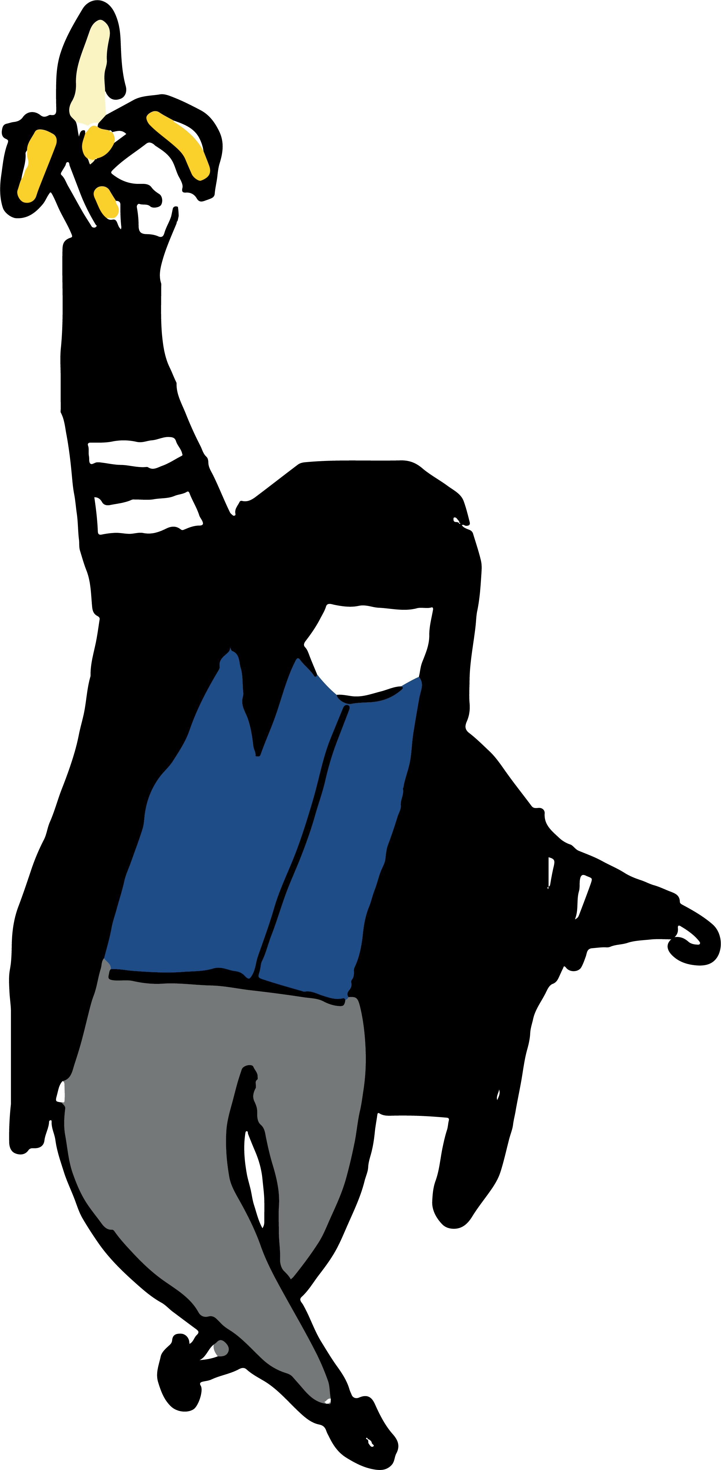 Chia Lin Liao - Cartoon Clipart (2490x5077), Png Download