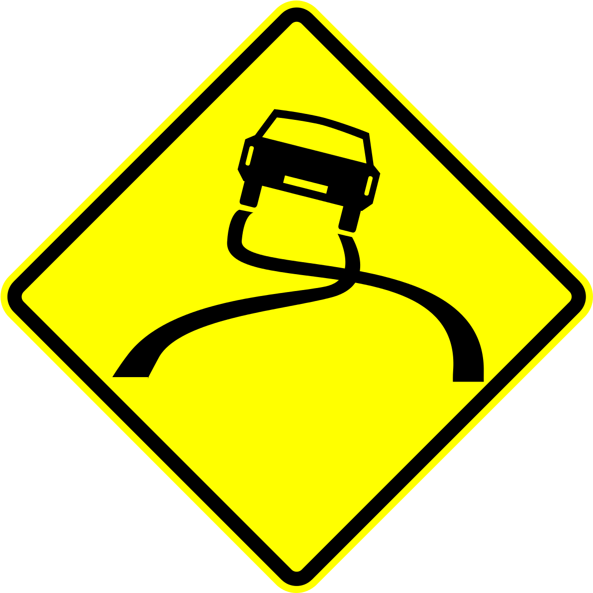 Traffic Sign Clipart (1200x1200), Png Download