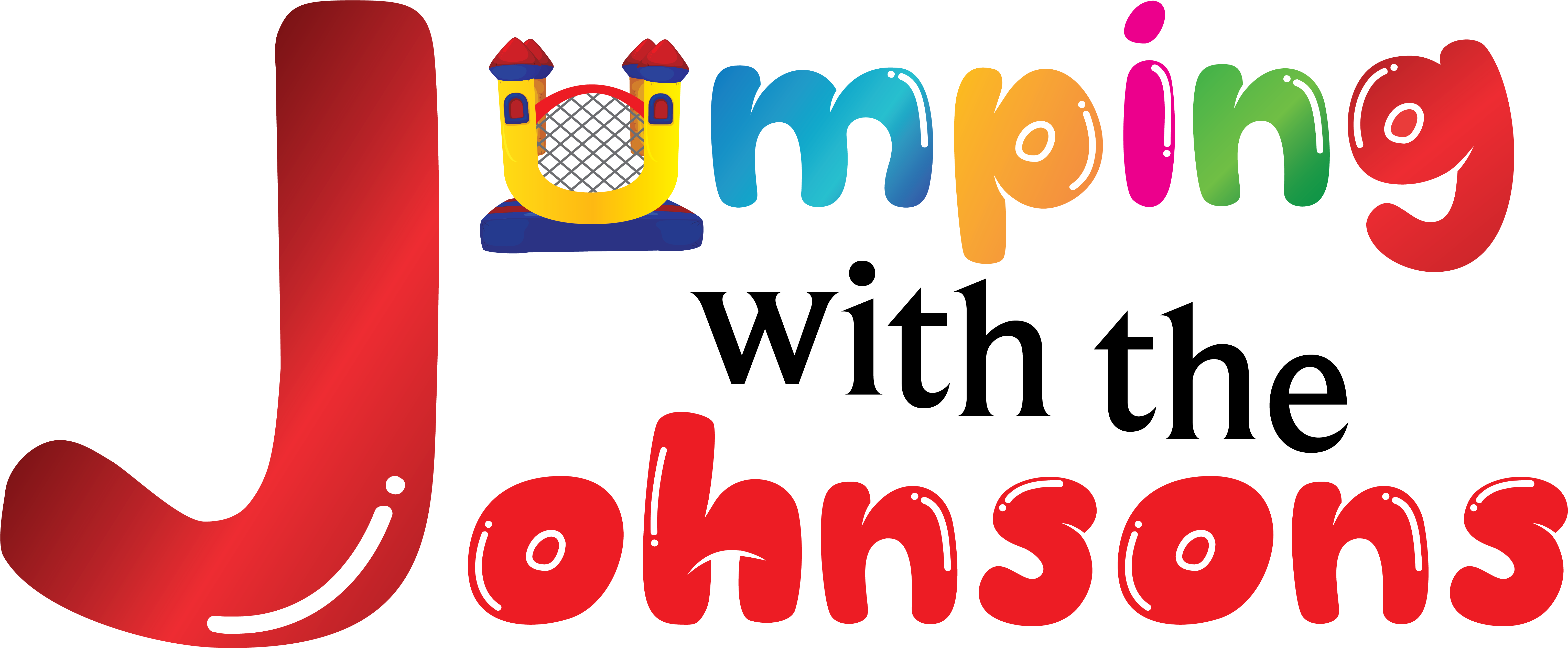 Jumping With The Johnsons Clipart (7417x3533), Png Download