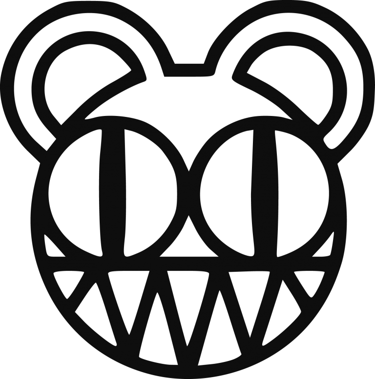 Radiohead Logo Clipart (768x778), Png Download