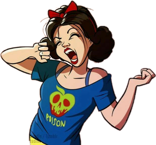 Snow White Casual Outfit Drawing Clipart (624x581), Png Download