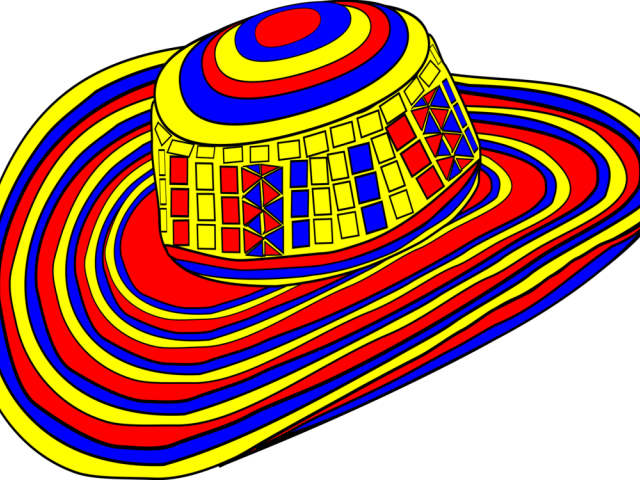 Colombia Sombrero Vueltiao Clipart (640x480), Png Download