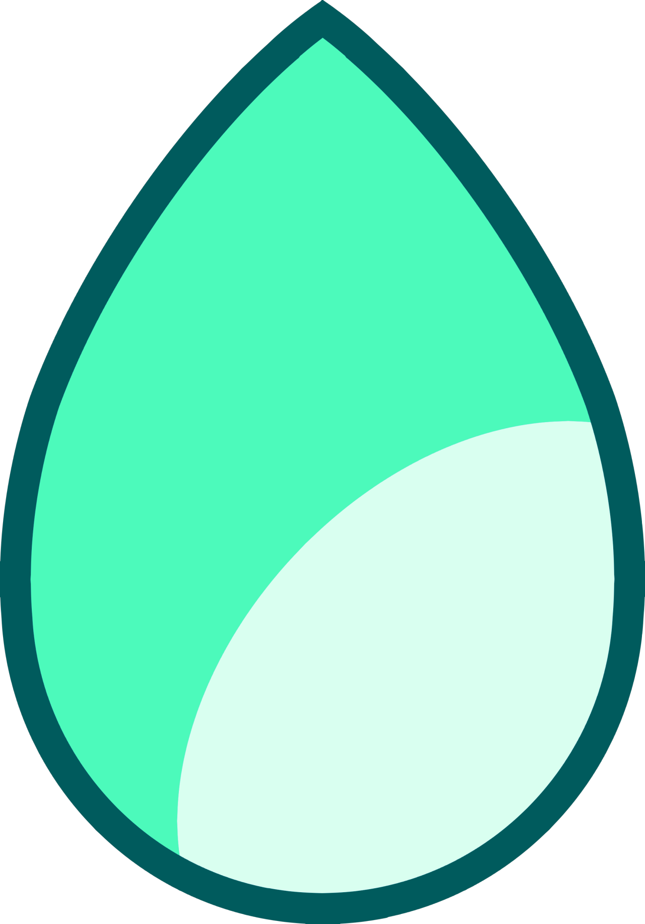 Transparent Aquamarine Png - Circle Clipart (1280x1834), Png Download