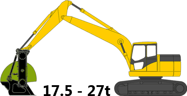 17 - 5 - 27 Tons - Bulldozer Clipart (1000x500), Png Download