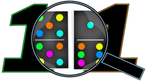 Domino101 Logo - Circle Clipart (300x167), Png Download