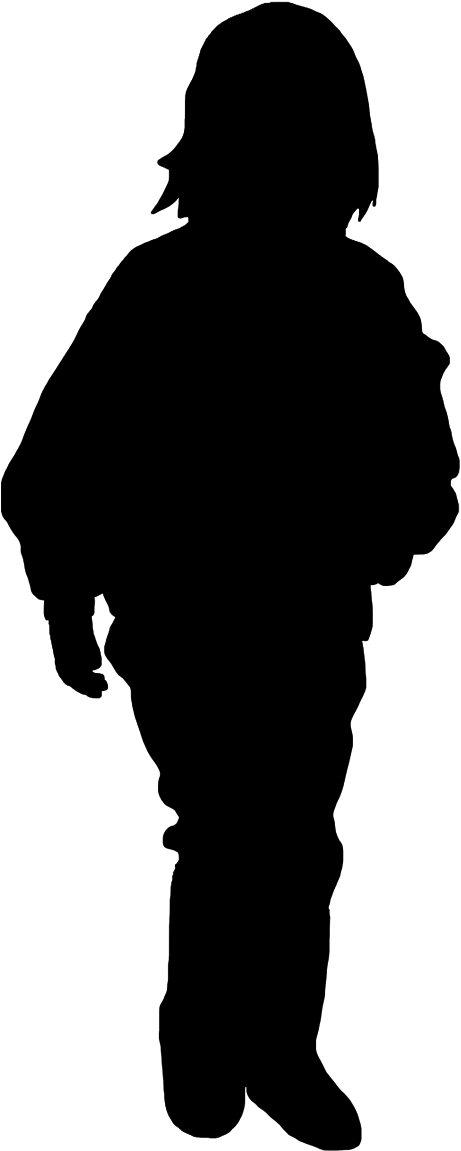 Free Clipart Basketball Girl Shadow Image Stock Girl - Girl Clipart Silhouette - Png Download (507x1181), Png Download