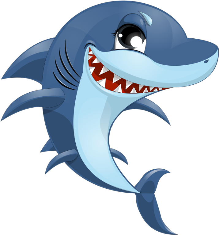 Food Clipart Shark - Coloring Baby Shark - Png Download (732x800), Png Download