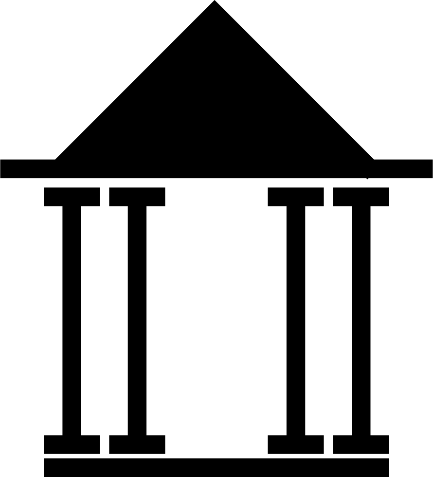 Ancient Greek Architecture Clipart (890x980), Png Download