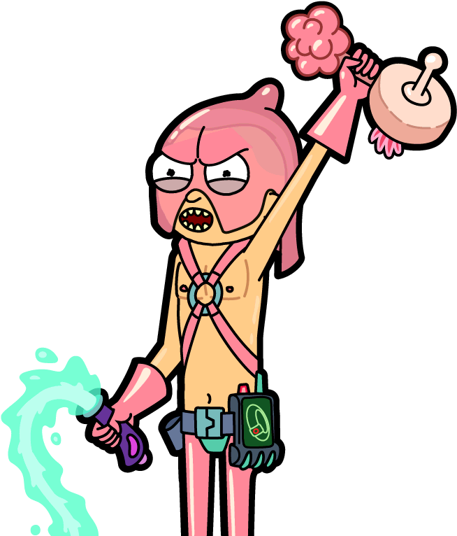 Plumbus Clipart Picture Royalty Free Library Pocket - Plumbus Master Morty - Png Download (678x788), Png Download