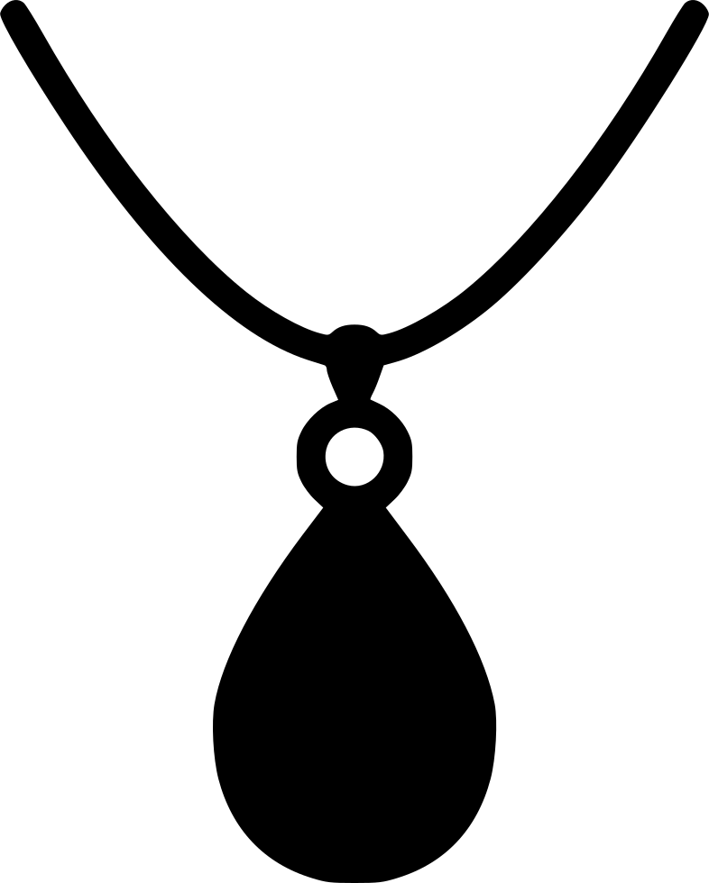Necklace Jewelry Accessory Fashion Woman - Necklace Icon Png Clipart (786x980), Png Download