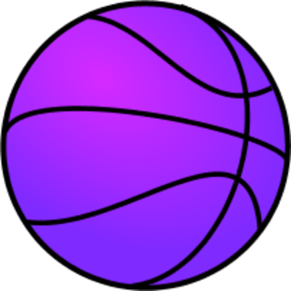 Clipart Basketball Purple, Clipart Basketball Purple Clipart