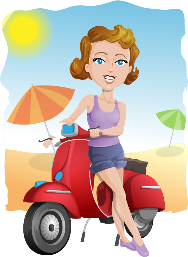 Motorcycle Clipart (1200x1200), Png Download