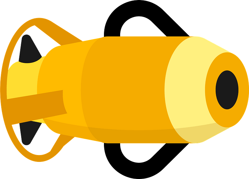 Underwater Scooter Clipart - Png Download (800x575), Png Download