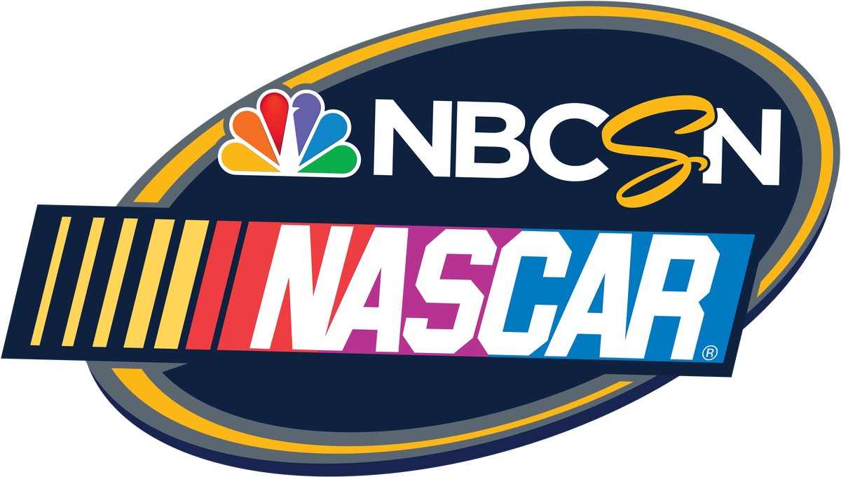 Nascar Clipart Transparent - Nascar Nbc Sports Logo - Png Download (1200x681), Png Download
