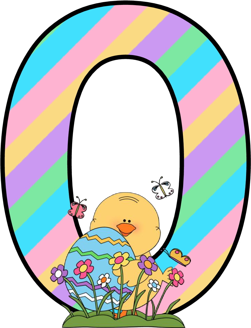 Ch B * ✿ * Alfabeto Easter De Kid Sparkz Alphabet Holiday Clipart (1061x1332), Png Download