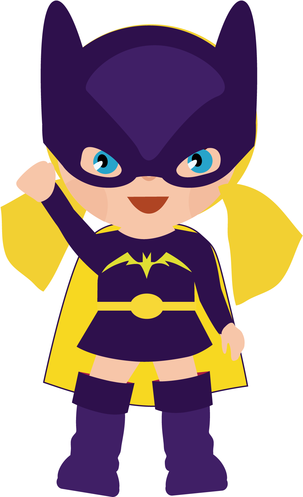 Download Free Superhero Clipart - Girl Superhero Clipart Png Transparent Png (1000x1640), Png Download