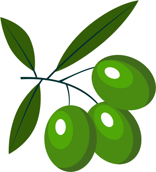 Olive Pattern - Olive Clipart - Png Download (600x600), Png Download