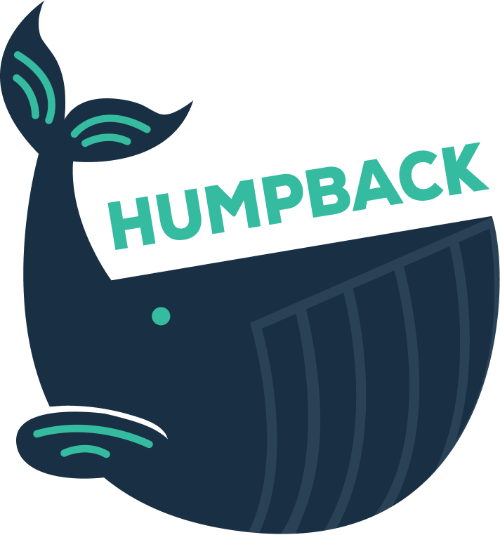 Whale With The Text "humbback Clipart (712x762), Png Download