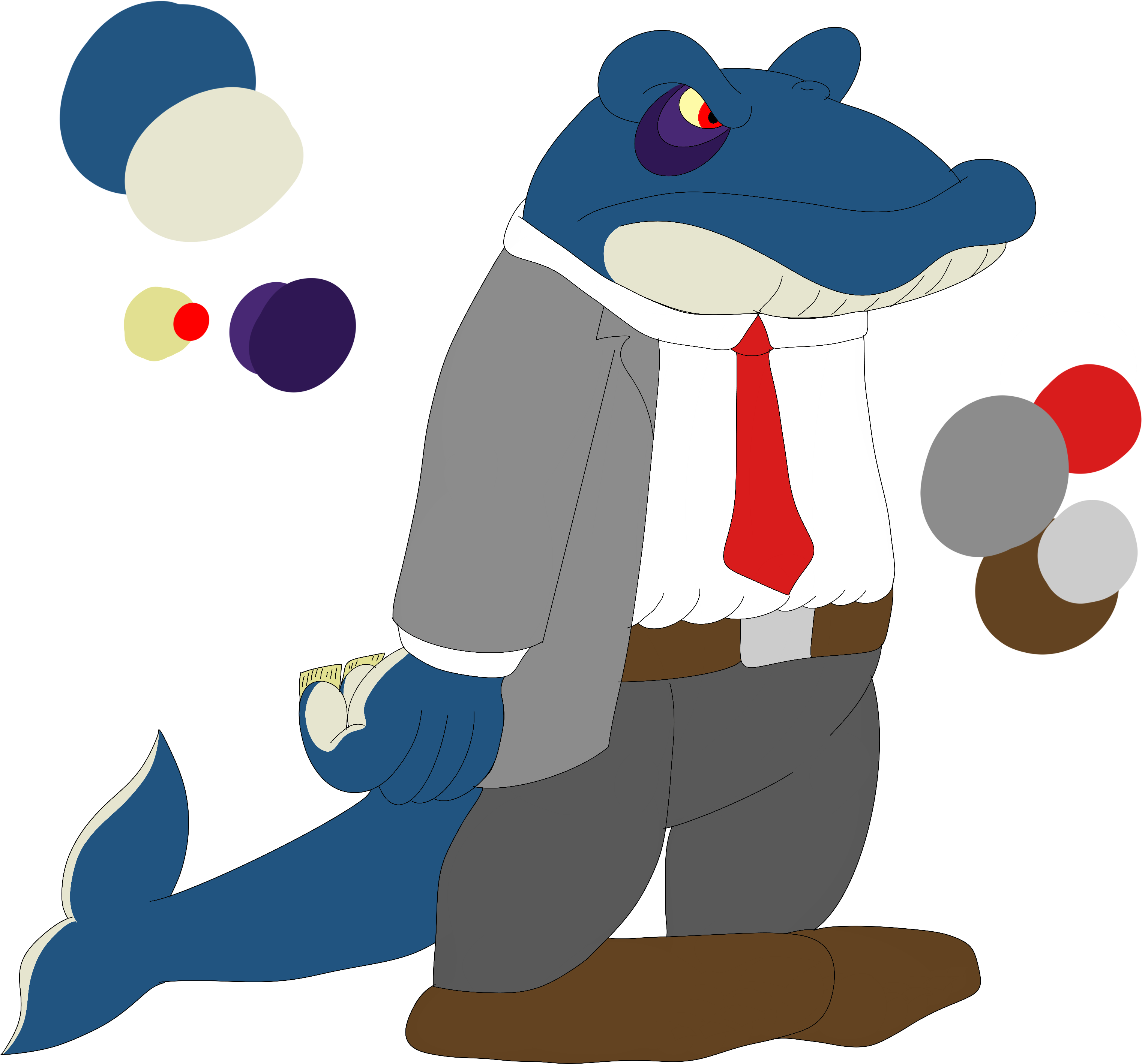 Harold Birmingham - Cartoon Clipart (3181x2886), Png Download