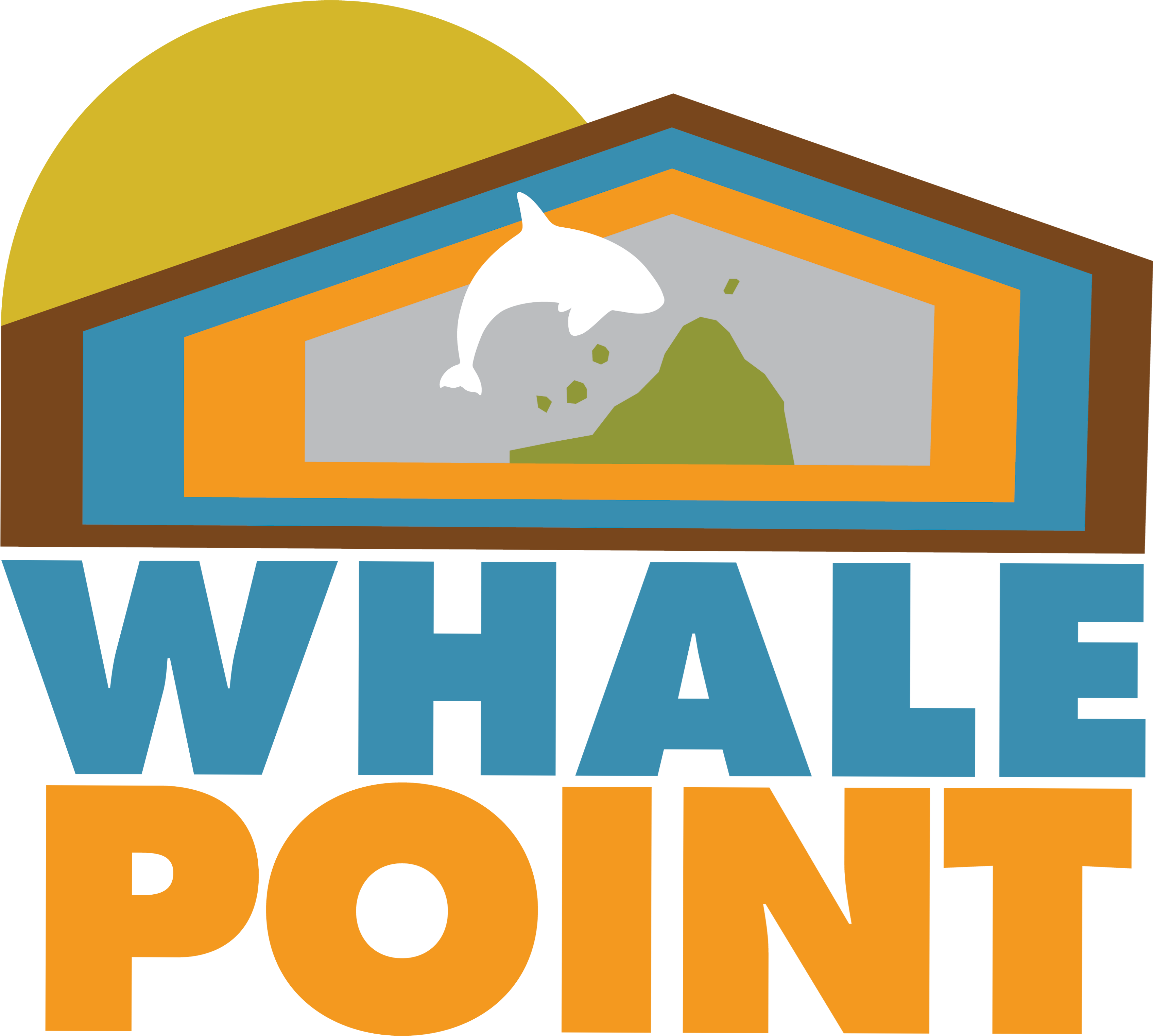 Humpback Whale Clipart - Png Download (3392x3049), Png Download